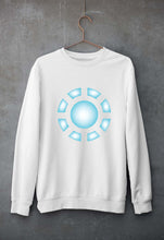Load image into Gallery viewer, ARC REACTOR Iron Man Superhero Unisex Sweatshirt for Men/Women-White-Ektarfa.online