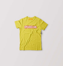 Load image into Gallery viewer, Roblox Kids T-Shirt for Boy/Girl-Mustard Yellow-Ektarfa.online