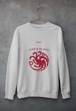 Load image into Gallery viewer, House Targaryen (GOT) Unisex Sweatshirt for Men/Women-Grey Melange-Ektarfa.online