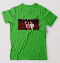 Load image into Gallery viewer, Red Notice T-Shirt for Men-flag green-Ektarfa.online