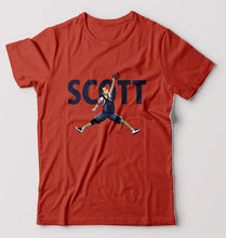 Load image into Gallery viewer, Michael Scott T-Shirt for Men-Brick Red-Ektarfa.online