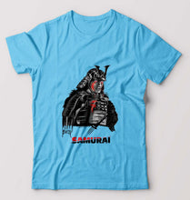 Load image into Gallery viewer, Samurai T-Shirt for Men-Light Blue-Ektarfa.online