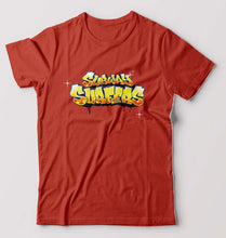 Load image into Gallery viewer, Subway Surfers T-Shirt for Men-Brick Red-Ektarfa.online