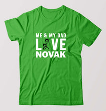 Load image into Gallery viewer, Love Novak Djokovic Tennis T-Shirt for Men-flag green-Ektarfa.online