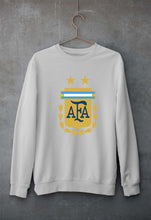 Load image into Gallery viewer, Argentina Football Unisex Sweatshirt for Men/Women-Grey Melange-Ektarfa.online