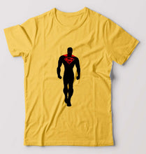 Load image into Gallery viewer, Superman Superhero T-Shirt for Men-Golden Yellow-Ektarfa.online