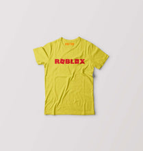 Load image into Gallery viewer, Roblox Kids T-Shirt for Boy/Girl-Mustard Yellow-Ektarfa.online