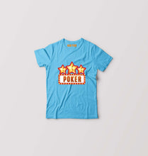 Load image into Gallery viewer, Poker Kids T-Shirt for Boy/Girl-Light Blue-Ektarfa.online