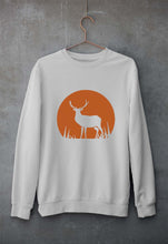 Load image into Gallery viewer, Deer Unisex Sweatshirt for Men/Women-Grey Melange-Ektarfa.online