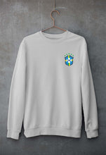 Load image into Gallery viewer, Brazil Football Unisex Sweatshirt for Men/Women-Grey Melange-Ektarfa.online