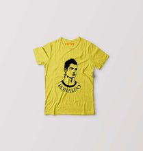 Load image into Gallery viewer, Cristiano Ronaldo CR7 Kids T-Shirt for Boy/Girl-Yellow-Ektarfa.online