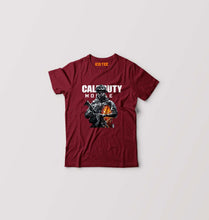 Load image into Gallery viewer, Call of Duty (COD) Kids T-Shirt for Boy/Girl-Maroon-Ektarfa.online
