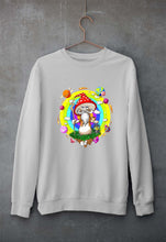 Load image into Gallery viewer, Mushroom Unisex Sweatshirt for Men/Women-Grey Melange-Ektarfa.online