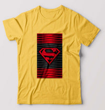 Load image into Gallery viewer, Superman Superhero T-Shirt for Men-Golden Yellow-Ektarfa.online