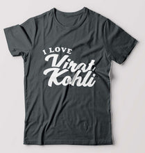 Load image into Gallery viewer, Virat Kohli T-Shirt for Men-Steel grey-Ektarfa.online