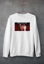 Load image into Gallery viewer, Red Notice Unisex Sweatshirt for Men/Women-White-Ektarfa.online