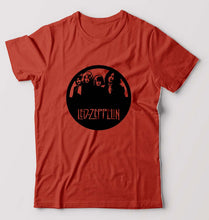 Load image into Gallery viewer, Led Zeppelin T-Shirt for Men-Brick red-Ektarfa.online
