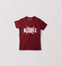 Load image into Gallery viewer, Metallica Kids T-Shirt for Boy/Girl-Maroon-Ektarfa.online