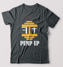 Load image into Gallery viewer, Fit Gym T-Shirt for Men-Steel grey-Ektarfa.online