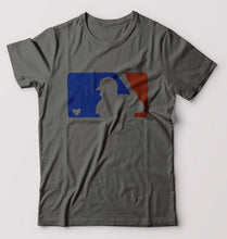 Load image into Gallery viewer, Baseball T-Shirt for Men-Charcoal-Ektarfa.online