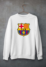 Load image into Gallery viewer, Barcelona Unisex Sweatshirt for Men/Women-White-Ektarfa.online
