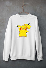 Load image into Gallery viewer, Pikachu Unisex Sweatshirt for Men/Women-White-Ektarfa.online