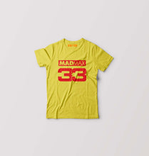 Load image into Gallery viewer, Max Verstappen Kids T-Shirt for Boy/Girl-Mustard Yellow-Ektarfa.online