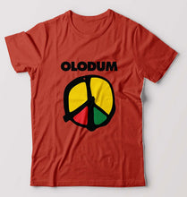 Load image into Gallery viewer, Olodum T-Shirt for Men-Brick Red-Ektarfa.online