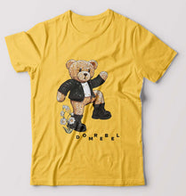 Load image into Gallery viewer, Domrebel Taddy T-Shirt for Men-Golden Yellow-Ektarfa.online
