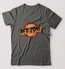 Load image into Gallery viewer, Red Zone T-Shirt for Men-Charcoal-Ektarfa.online