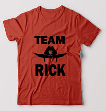 Load image into Gallery viewer, Team Rick T-Shirt for Men-Brick Red-Ektarfa.online