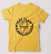 Load image into Gallery viewer, Dwight Schrute T-Shirt for Men-Golden Yellow-Ektarfa.online