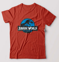 Load image into Gallery viewer, Jurassic World T-Shirt for Men-Brick Red-Ektarfa.online