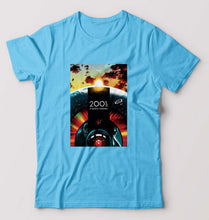 Load image into Gallery viewer, 2001 A Space Odyssey T-Shirt for Men-Light Blue-Ektarfa.online