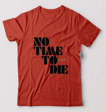 Load image into Gallery viewer, No Time To Die James Bond 007 T-Shirt for Men-Brick Red-Ektarfa.online