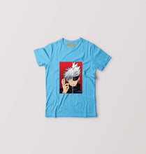 Load image into Gallery viewer, Sukuna Anime T-Shirt for Boy/Girl-Light Blue-Ektarfa.online