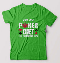 Load image into Gallery viewer, Poker T-Shirt for Men-flag green-Ektarfa.online