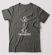 Load image into Gallery viewer, Nachu Funny T-Shirt for Men-Charcoal-Ektarfa.online