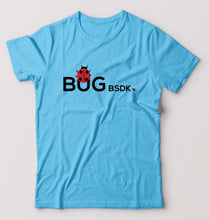 Load image into Gallery viewer, Bug Bsdk T-Shirt for Men-Light Blue-Ektarfa.online
