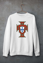 Load image into Gallery viewer, Portugal Football Unisex Sweatshirt for Men/Women-White-Ektarfa.online