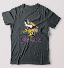 Load image into Gallery viewer, Vikings T-Shirt for Men-Steel grey-Ektarfa.online