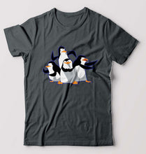 Load image into Gallery viewer, Penguins of Madagascar T-Shirt for Men-Steel Grey-Ektarfa.online