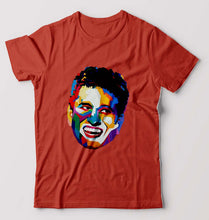 Load image into Gallery viewer, Sachin Tendulkar T-Shirt for Men-Brick Red-Ektarfa.online