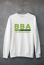 Load image into Gallery viewer, BBA Unisex Sweatshirt for Men/Women-White-Ektarfa.online