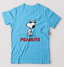 Load image into Gallery viewer, Peanuts Snoopy T-Shirt for Men-Light Blue-Ektarfa.online