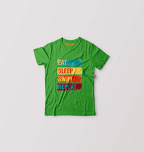 Load image into Gallery viewer, Swimming T-Shirt for Boy/Girl-Flag Green-Ektarfa.online