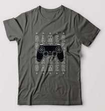 Load image into Gallery viewer, Geek Gamer T-Shirt for Men-Charcoal-Ektarfa.online