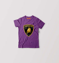 Load image into Gallery viewer, Lamborghini Kids T-Shirt for Boy/Girl-Purple-Ektarfa.online