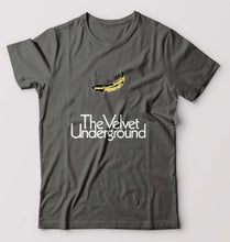 Load image into Gallery viewer, The Velvet Underground T-Shirt for Men-Charcoal-Ektarfa.online