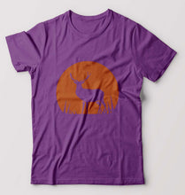 Load image into Gallery viewer, Deer T-Shirt for Men-Purple-Ektarfa.online